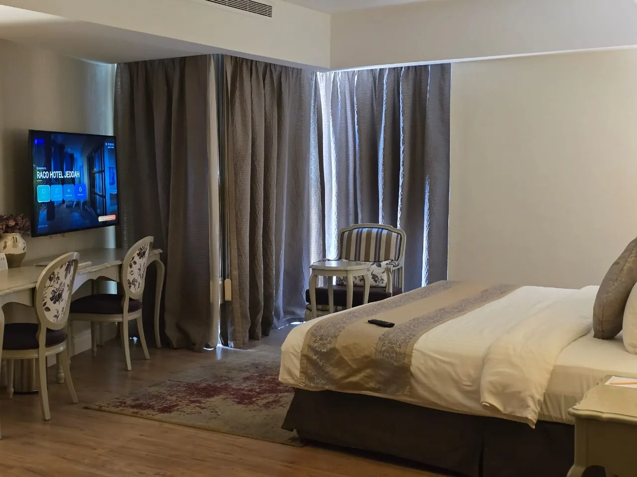 Jeddah hospitality delivery image of guest Room IPTV Experience at Raco Hotel Jeddah - Raco Hotel Jeddah
