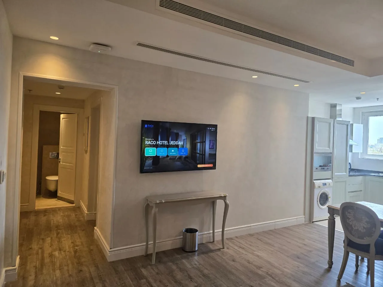 Jeddah hospitality delivery image of hotel Room Smart TV Interface Installation - Raco Hotel Jeddah
