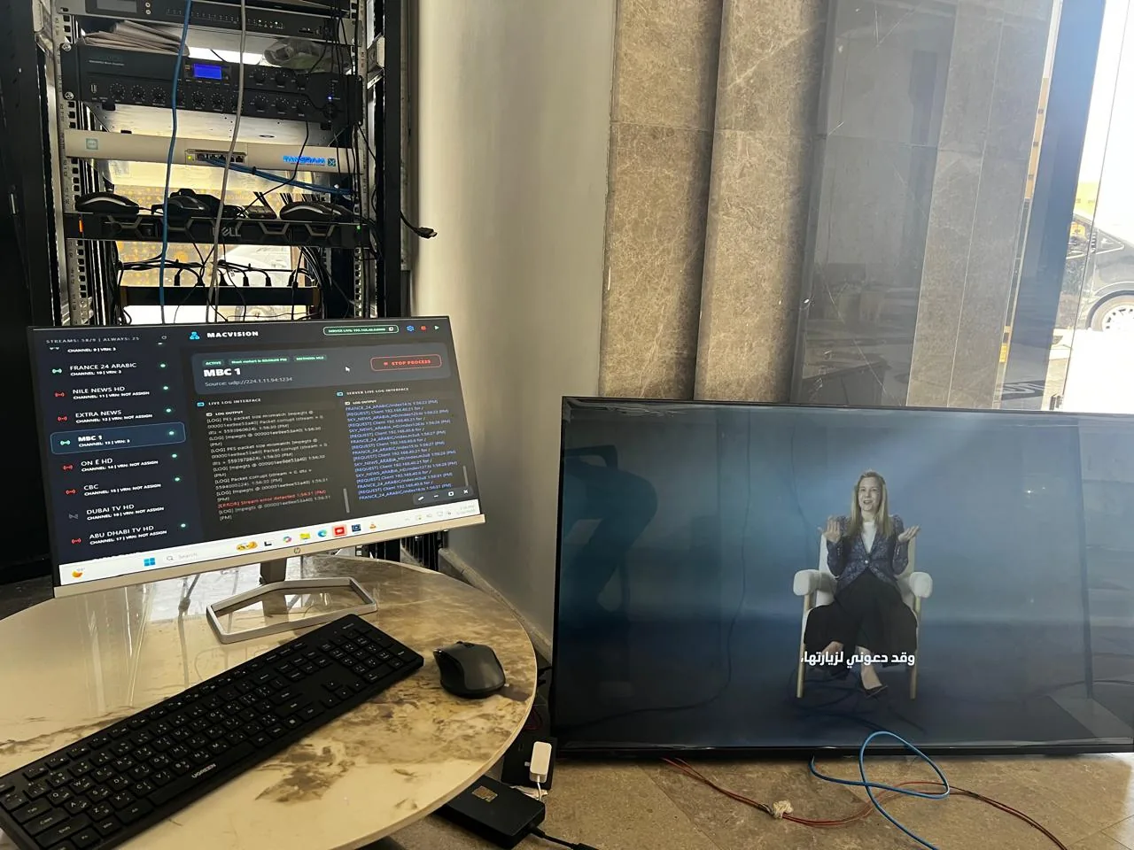 Jeddah hospitality delivery image of mACVISION Middleware Monitoring and Channel Testing - Al Meaqat Plaza Madinah